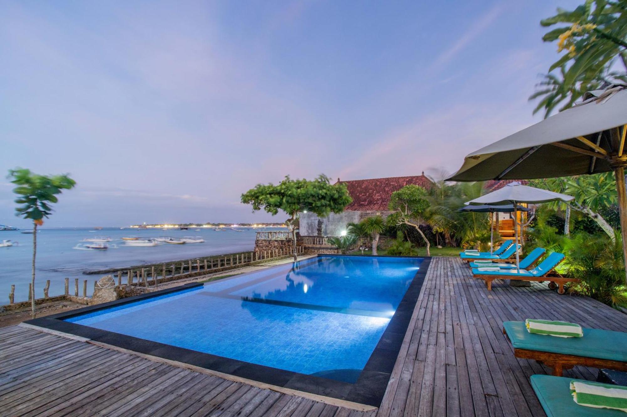 Hotel D'Muncuk Huts Lembongan Exteriér fotografie