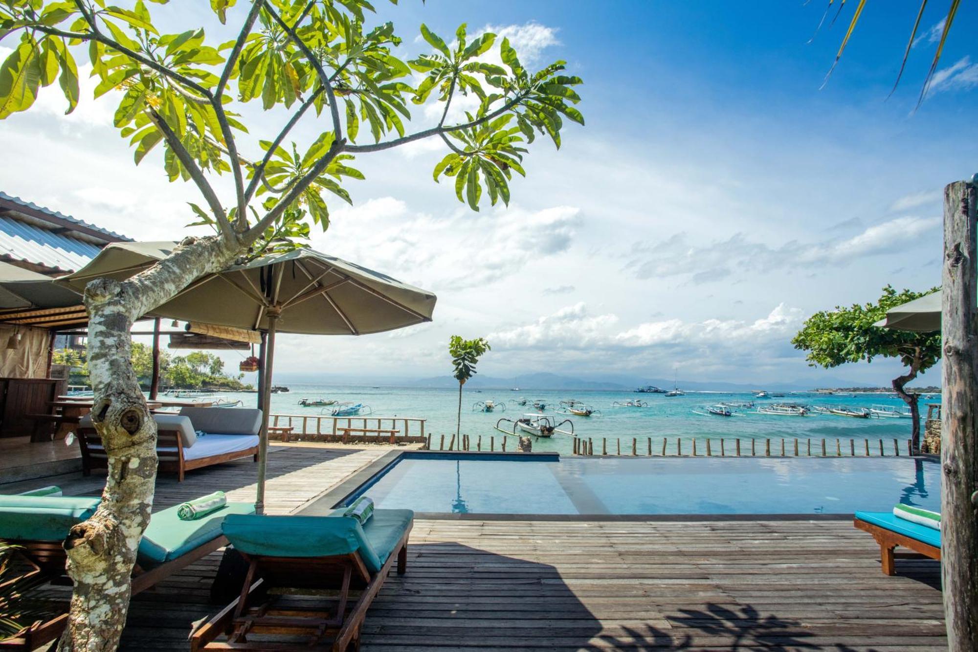 Hotel D'Muncuk Huts Lembongan Exteriér fotografie